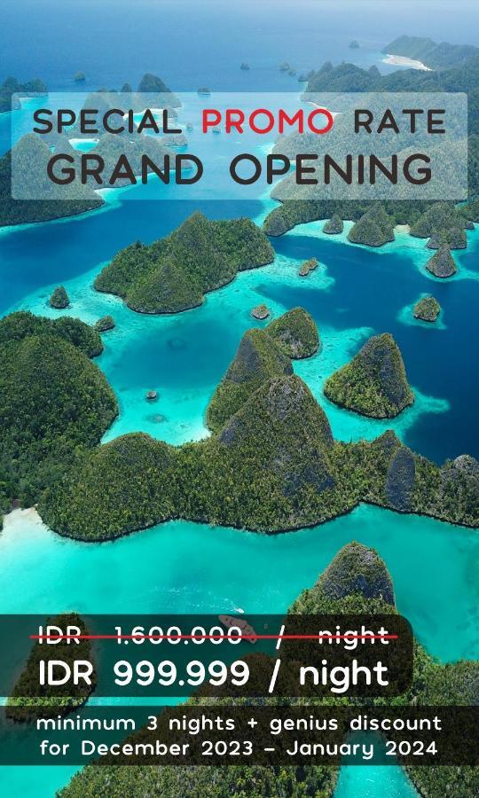 Mansuar Raja Ampat Bungalows Kri Dış mekan fotoğraf